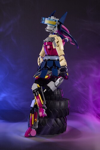 robot qui prend la pose