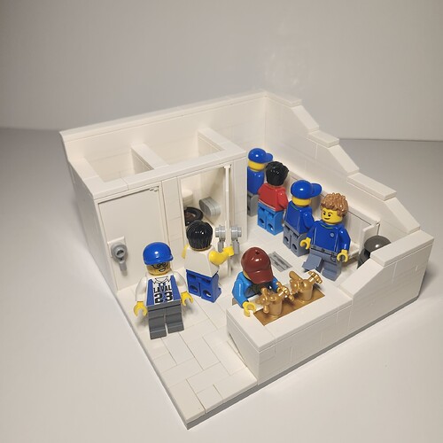 Les toilettes du stade