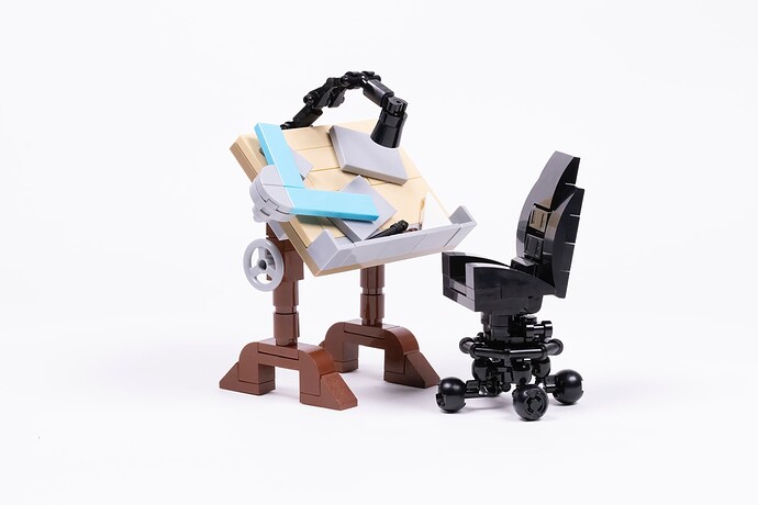 Designer table-chair